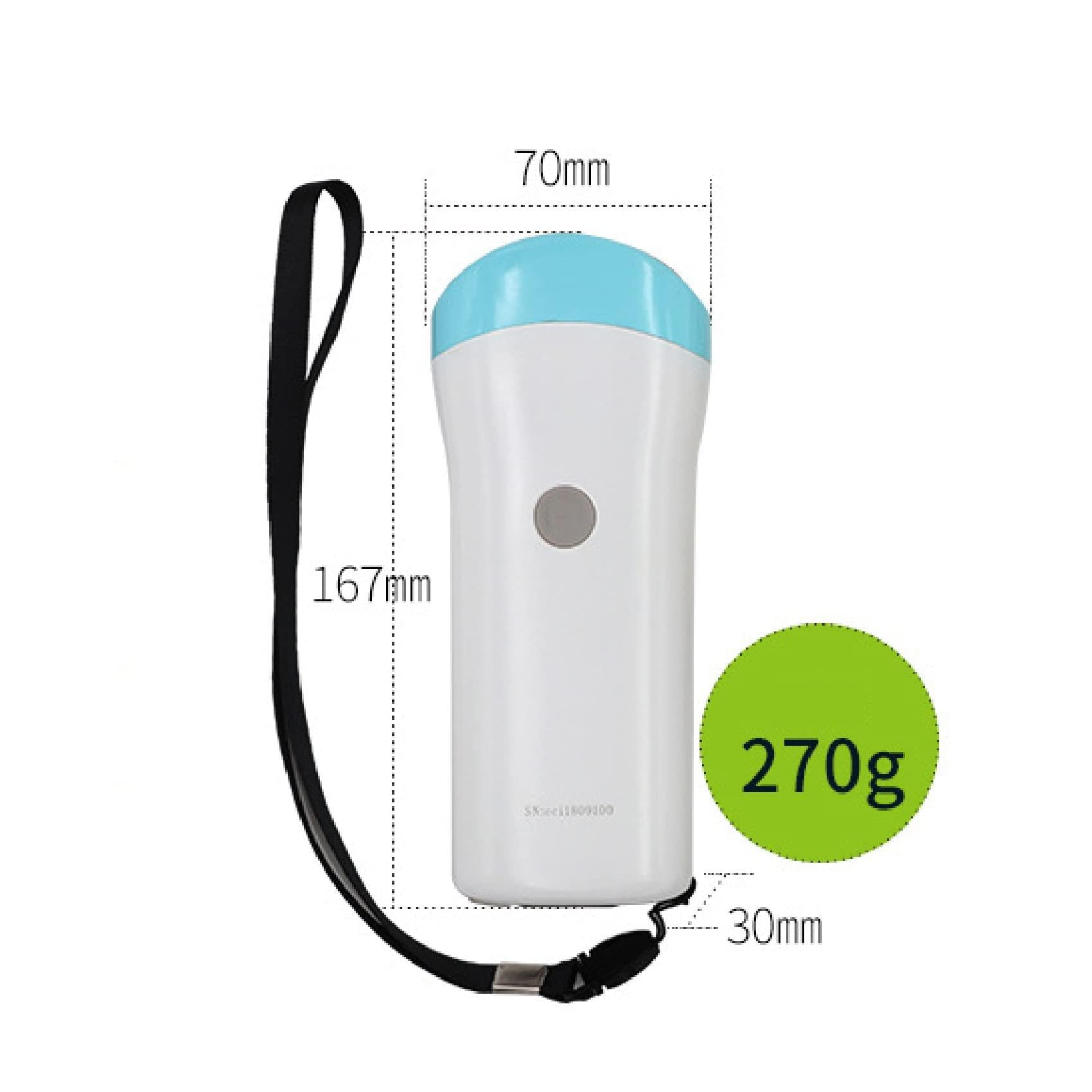 Scanner Portatile Wireless a ultrasuoni, sonda per Strumenti diagnostici di Gravidanza veterinaria, Smartphone compatibili, Tablet, per suini e Ovini