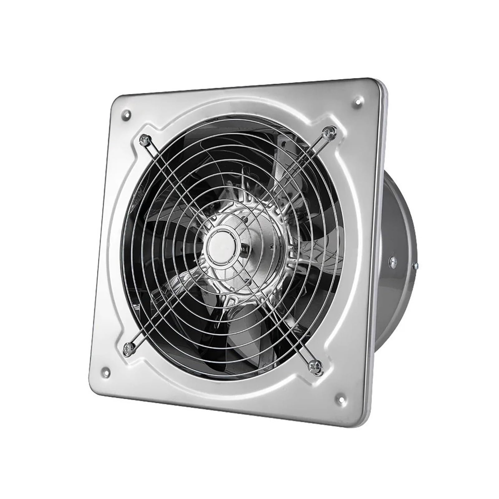 Ventilazione 6''7'' Booster Fan Estrattore Ventola di scarico Ventilatore for tubi ventilazione for bagno WC Cucina Parete Finestra(7inch)