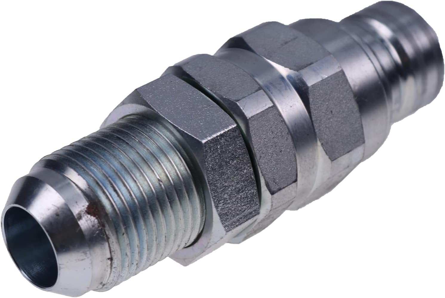 JZGRDN Male Hydraulic Flat Face Quick Coupler AT312876 Compatible with John Deere 240 250 313 315 317 318 319 320 323 CT315 CT322 110 210 310 315 324 410 710 210 244 304 324