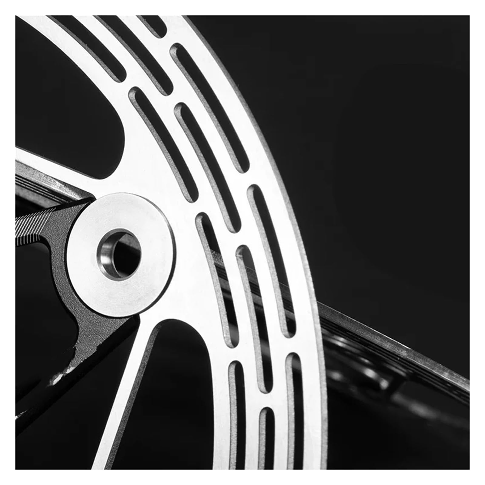 Disco freno Rotore del freno a disco per bici da strada 140mm 160mm Compatibile con blocco centrale idraulico flottante a 6 bulloni in acciaio inossidabile(Screw 140MM)