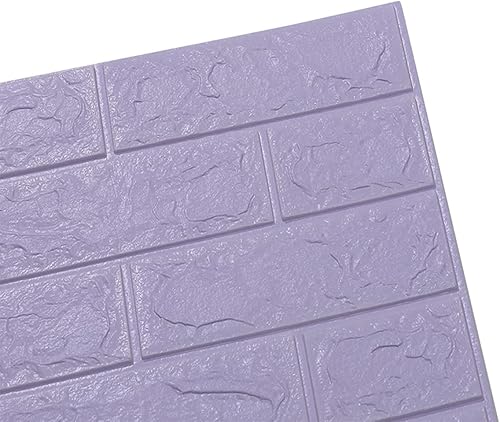 Miniatura 3 de LKXHarleya 10 pegatinas de pared de ladrillo 3D de 150 x 138in paneles de espuma autoadhesivos papel pintado de ladrillo para sala de estar TV fondo