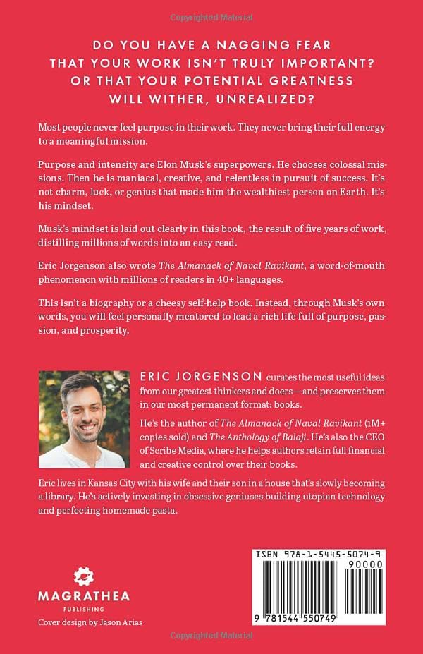 Image of The Book of Elon: A Guide to Purpose and Success