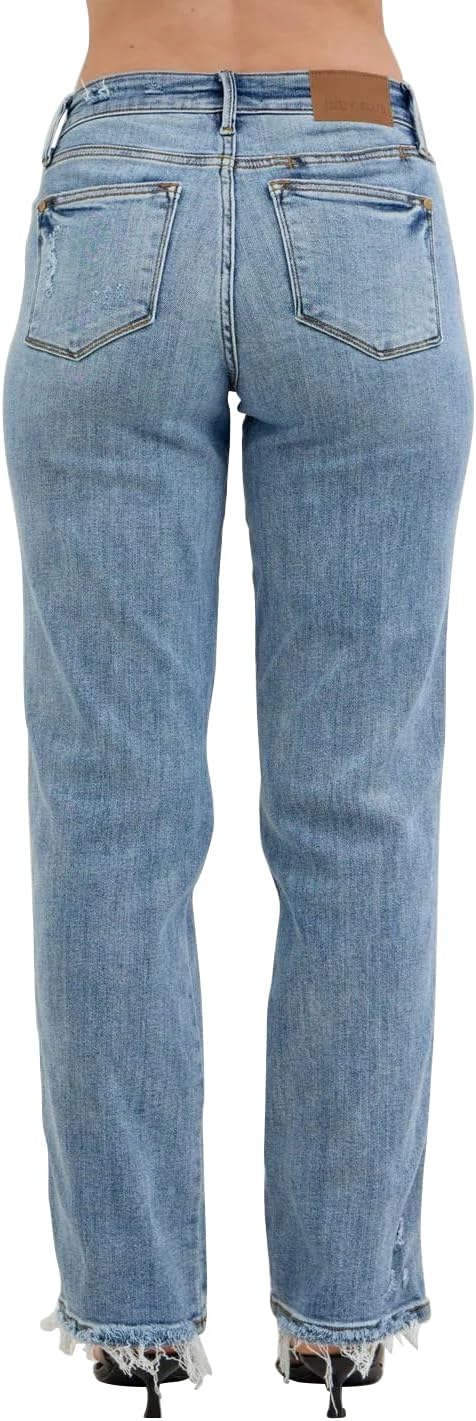 Judy Blue Mid Rise Cell Phone Pocket Dad Jean 82540 - Image 2