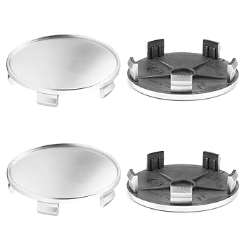 Rheedal 4Pcs 68mm(2.7inch) Wheel Center Caps for BMW 1 3 5 6
