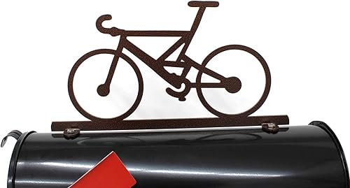 Vista 127 de Hobby, Recreation and Career Style Metal Powder Coated Mailbox Topper (Excavator, Matte Black) Negro mate,Dark Yellow,Blue,Copper,Gris-oscuro,Gloss