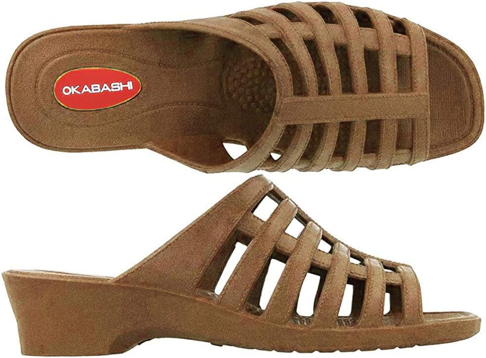 OKABASHI Women's Sienna Slide Heel Sandals