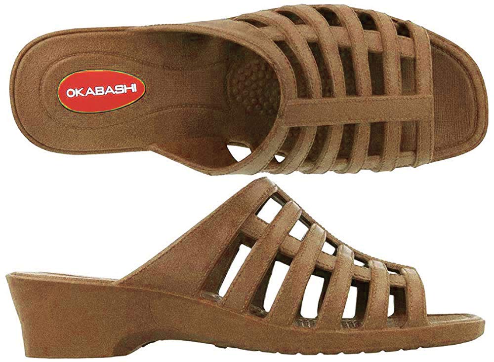 OKABASHI Women's Sienna Slide Heel Sandals