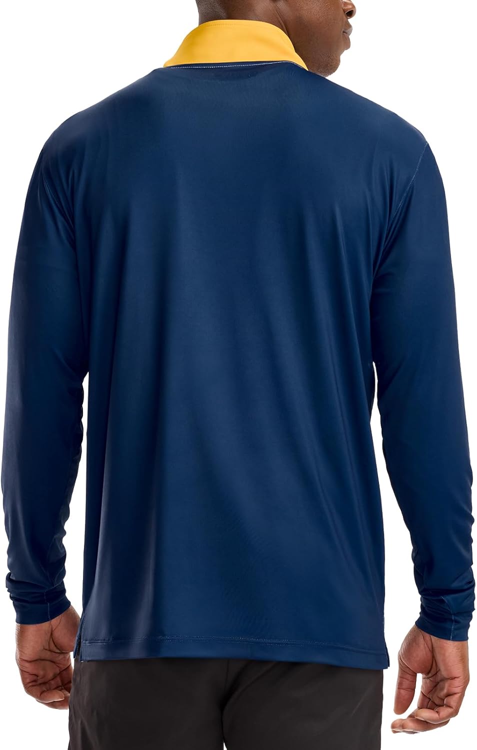 Tipsy Elves Men's Quarter Zip Golf Pullover - Performance Golf Shirts for Men w/ 4-Way Stretch Moisture Wicking Fabric