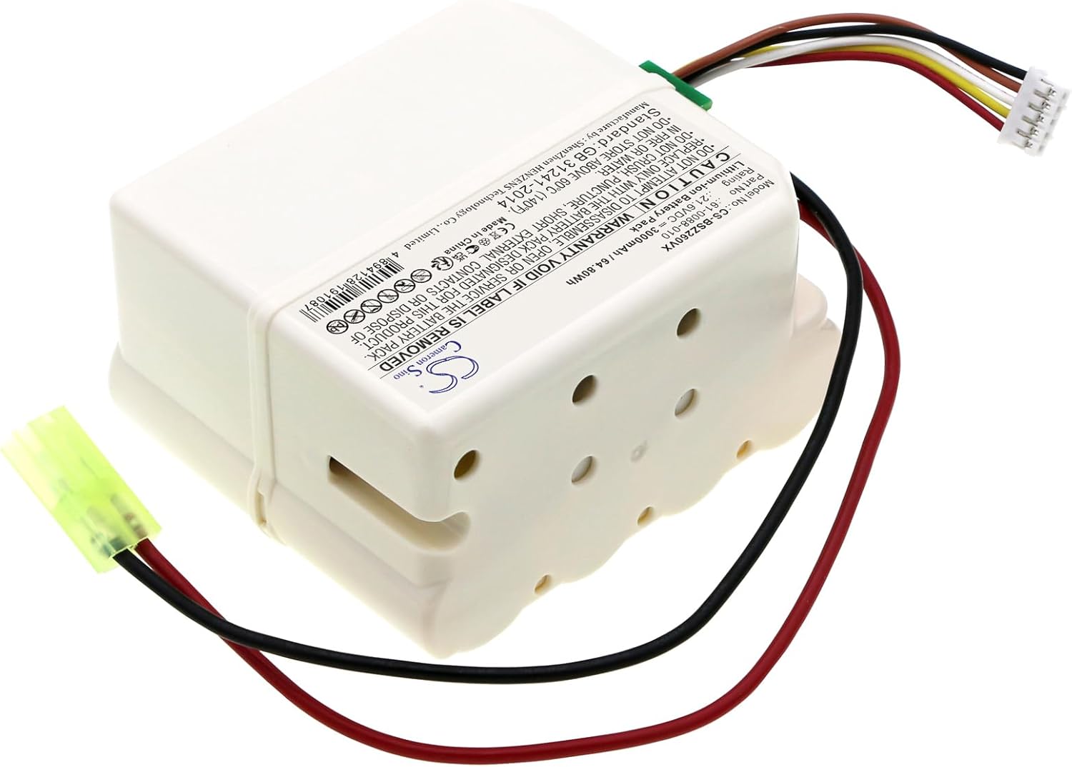 Cameron Sino Battery for Bissell 2602Z, P2822-21 PN:Bissell 1618212, 1620773, 61-0088-010 3000mAh / 64.80Wh