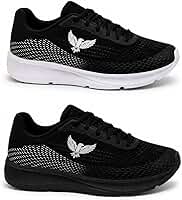 Kit 2 Pares Tênis Masculino Corrida Esportivo Profissional Academia Casual Original Leve Confortável
