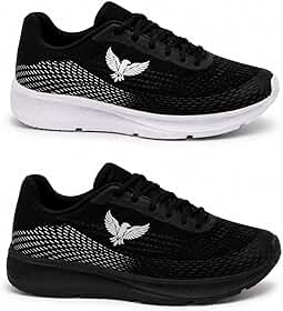 Kit 2 Pares Tênis Masculino Corrida Esportivo Profissional Academia Casual Original Leve Confortável