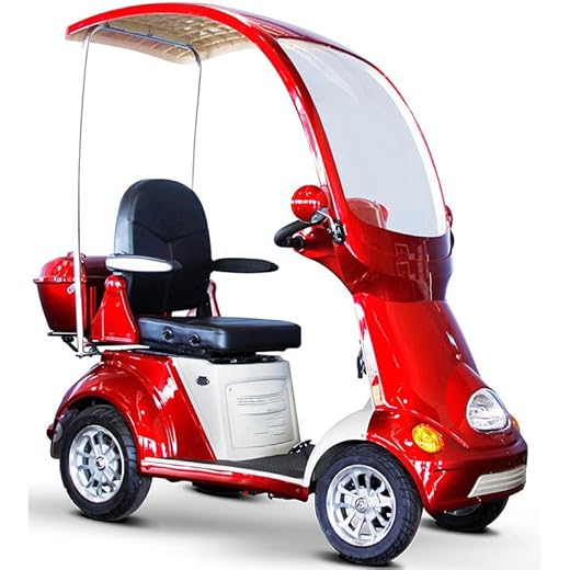Red Power-Buggy Electric Golf Scooter