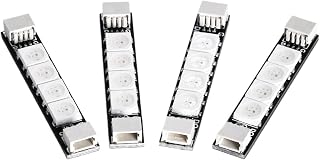 Compatible for SpeedyBee RGB LED Arm Strips 4Pcs | 2812 programmable lights for drone arms. Custom colors via flight controller.
