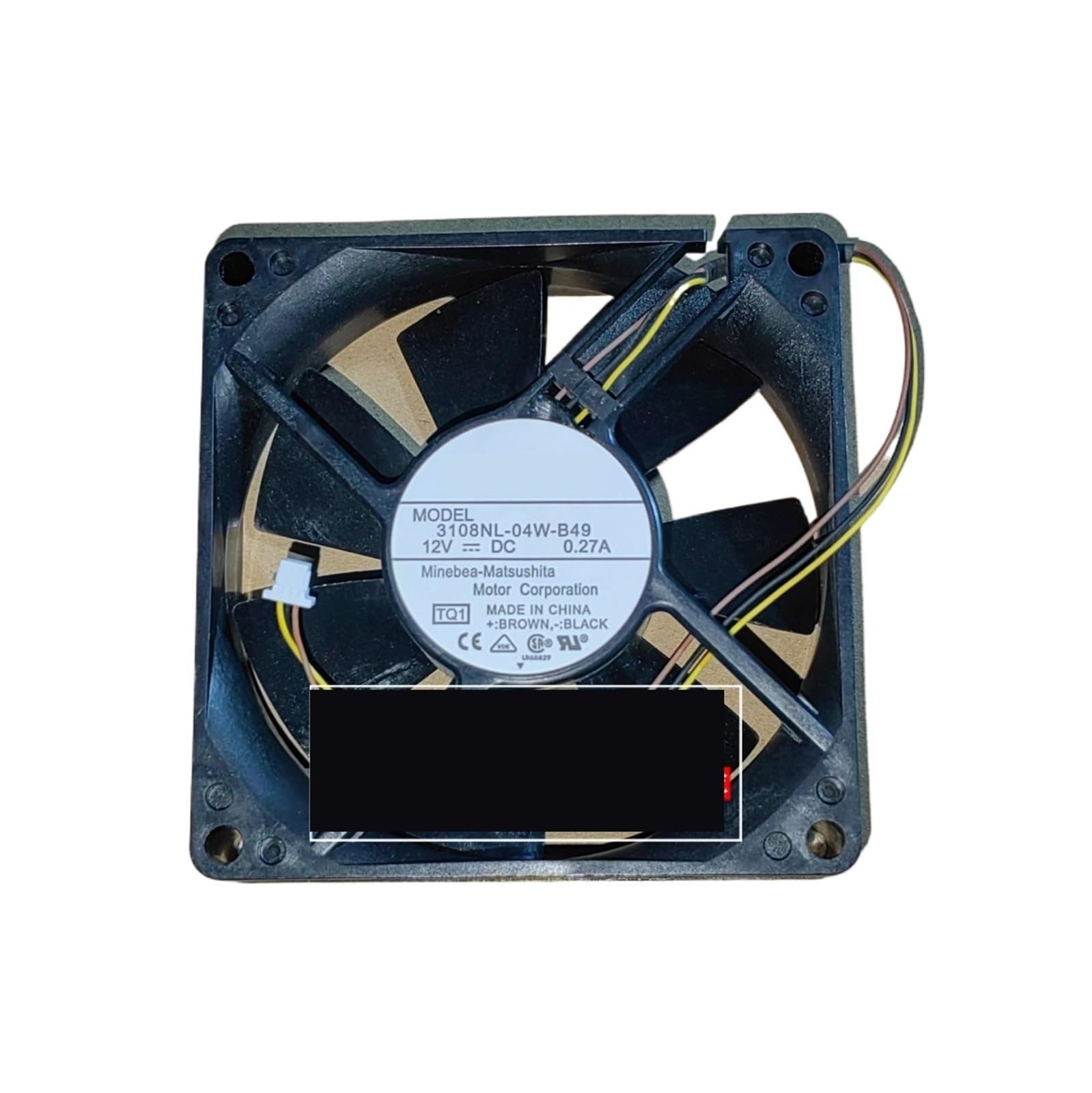UWUKCJOKQ 3108NL-04W-B49 12V 0.27A 8020 Cooling Fan