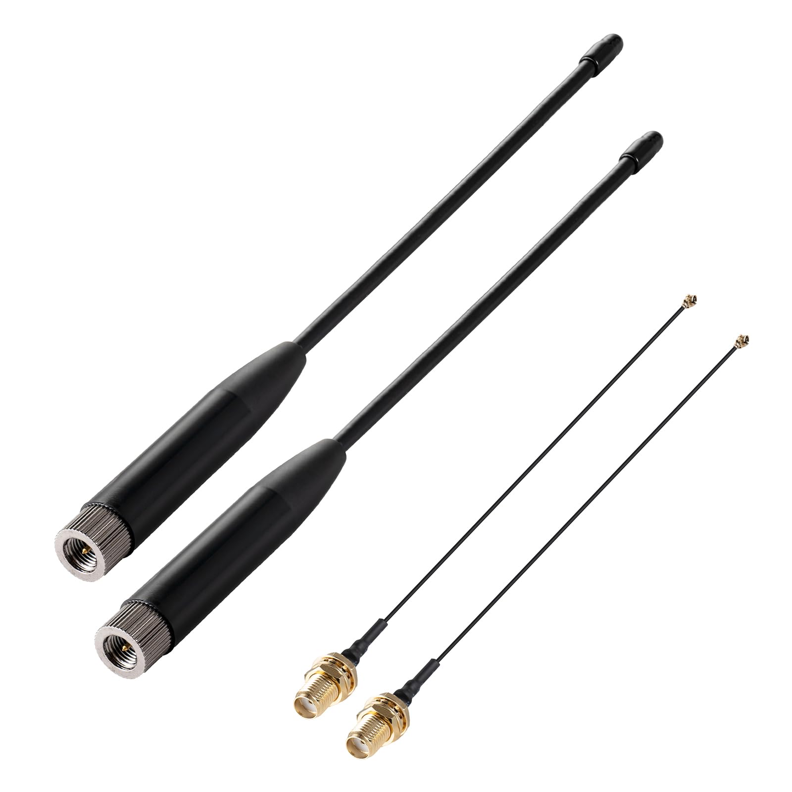 2 Pack 868-MHz Antenne, 10dBi Gain für Meshtastic LoRa Long Range Soft Whip- Antenne, 17 cm Omni SMA-Stecker, schwarz