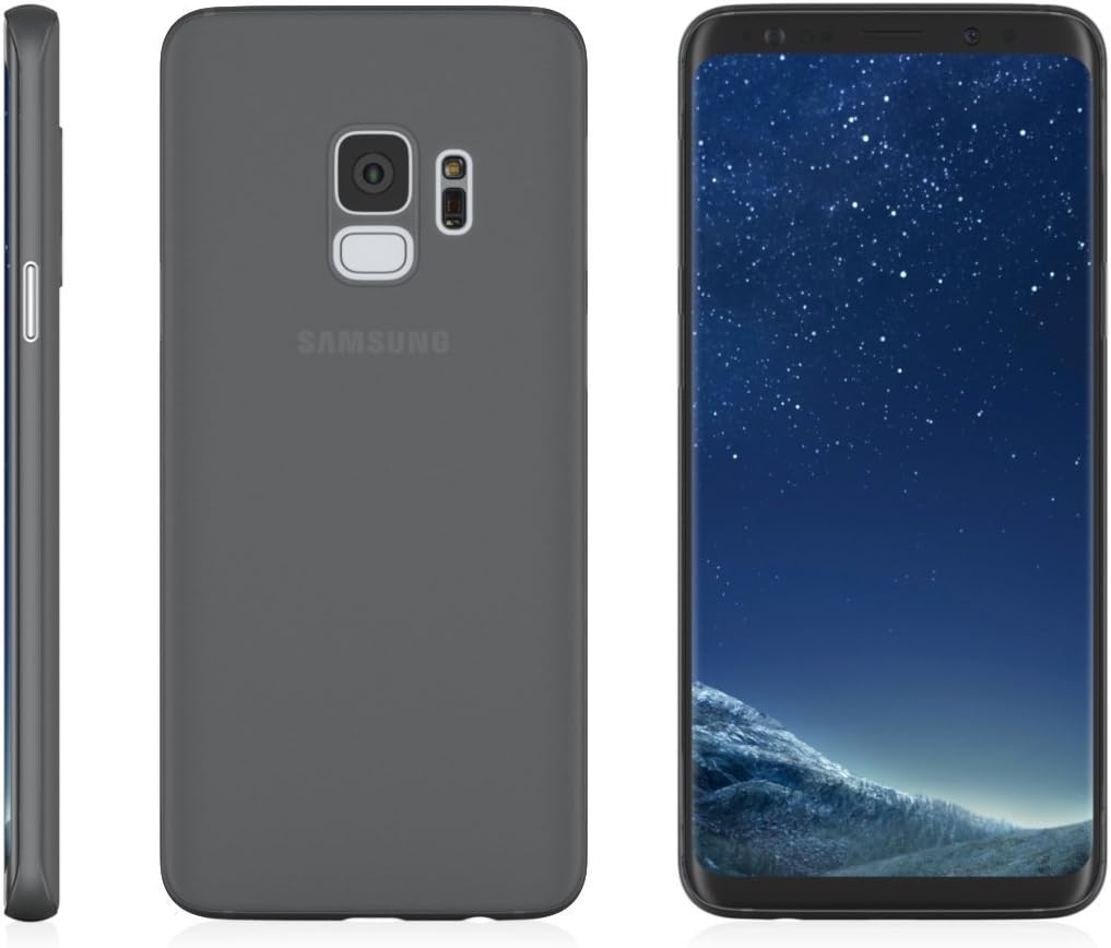 Minimal Case Designed for Galaxy S9 (Clear Black)
