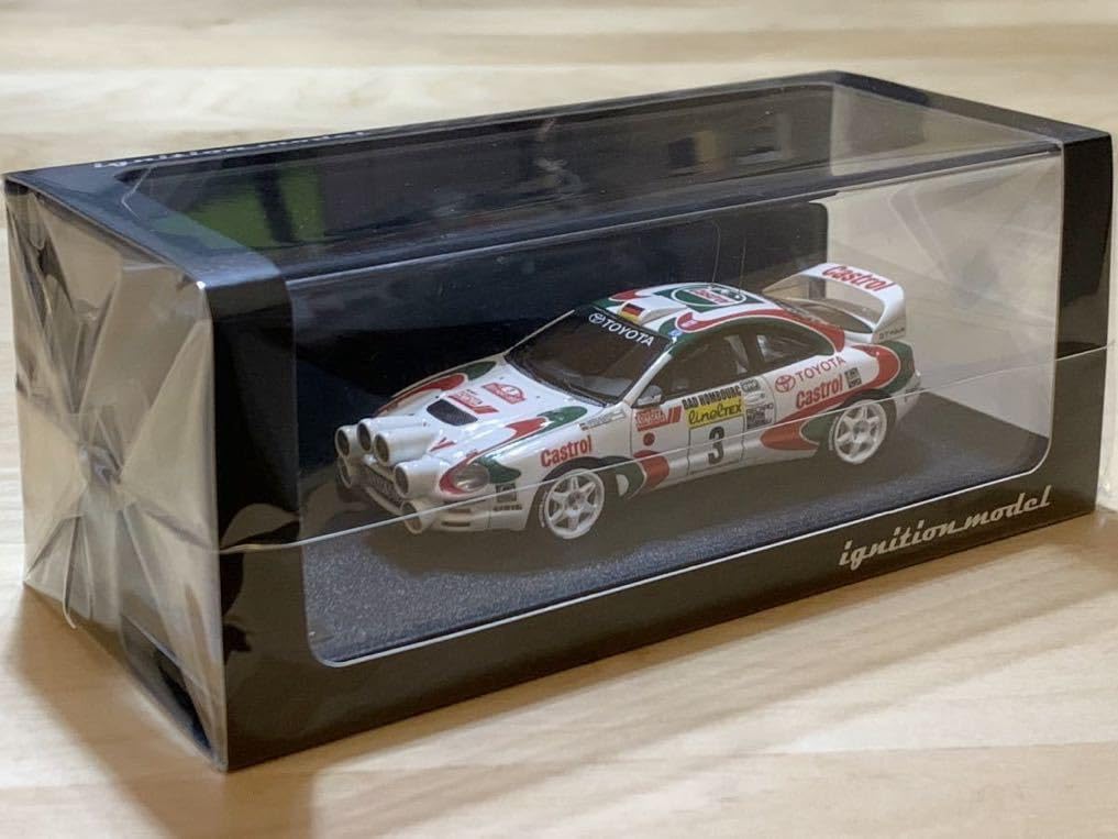 IGNITION MODEL 1/43 Toyota Celica WRC N°0060 – D. Auriol Monte-Carlo 1995 – Neuf