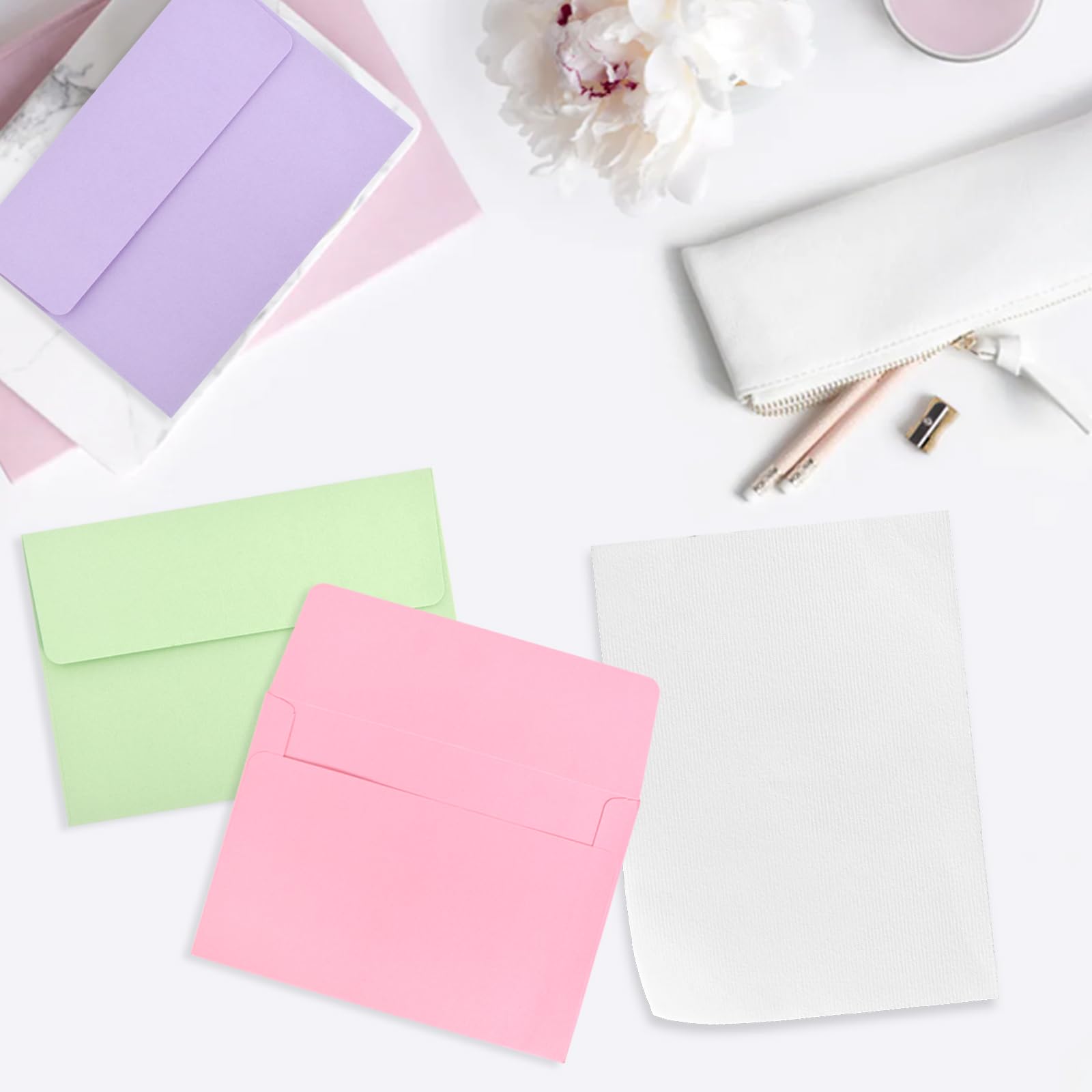 Sobres Pétalo Papel Diamante 17,5x12,5cm - 10 Pzas | Cuotas sin interés