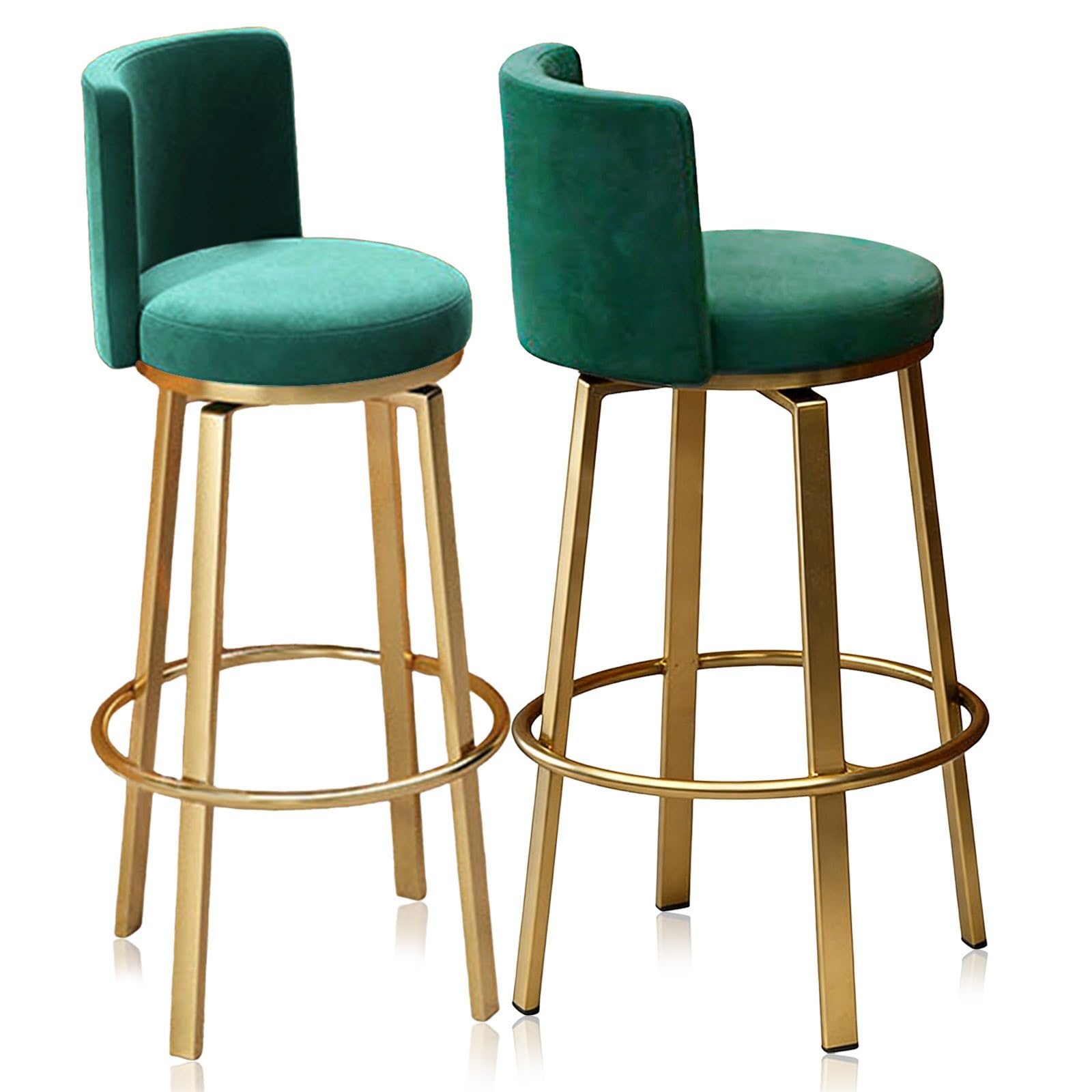 Tabourets de bar pivotants lot de 4 pour animer vos soirées en cuisine et salon