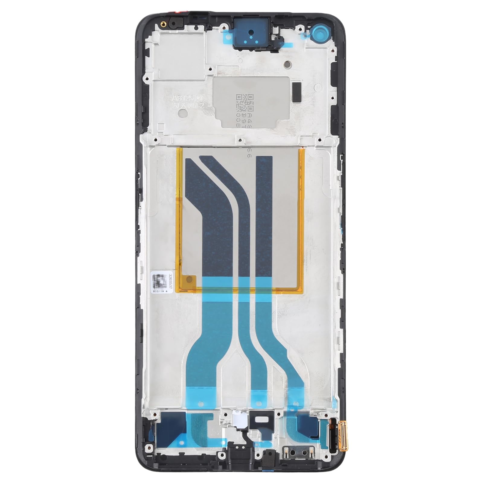 AMOLED ekran LCD digitizer pełny montaż z ramą do Realme GT Neo 3T RMX3372 RMX3371