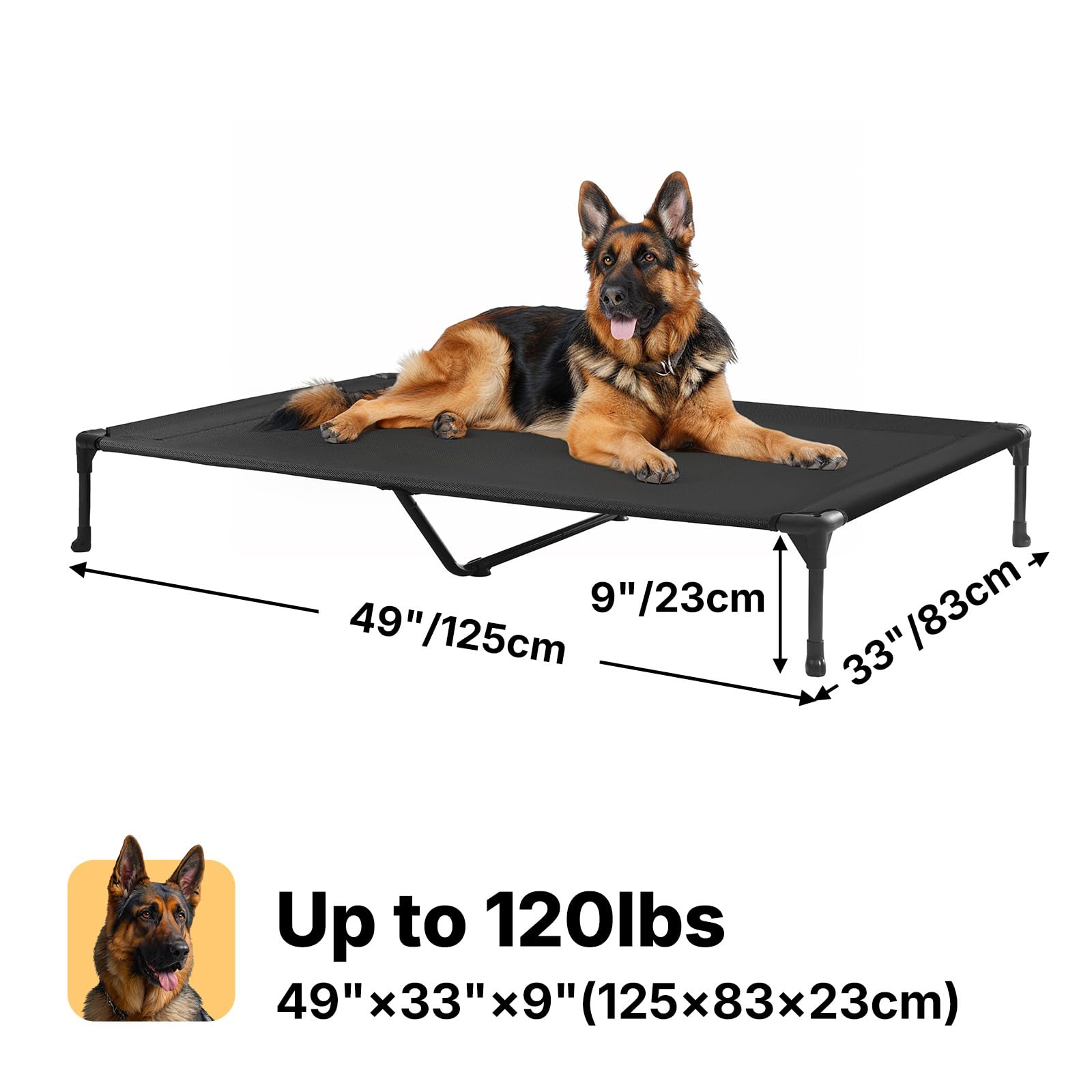 【Veehoo】犬 ベッドペットベッドドッグベッド犬用ベッド犬 コット、大型犬用 Amazon | Veehoo 犬 ベッドペットベッド高床式犬用ベッド、大型犬