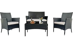 PatLoom 4-Piece Clearance Backyard Furniture Set
