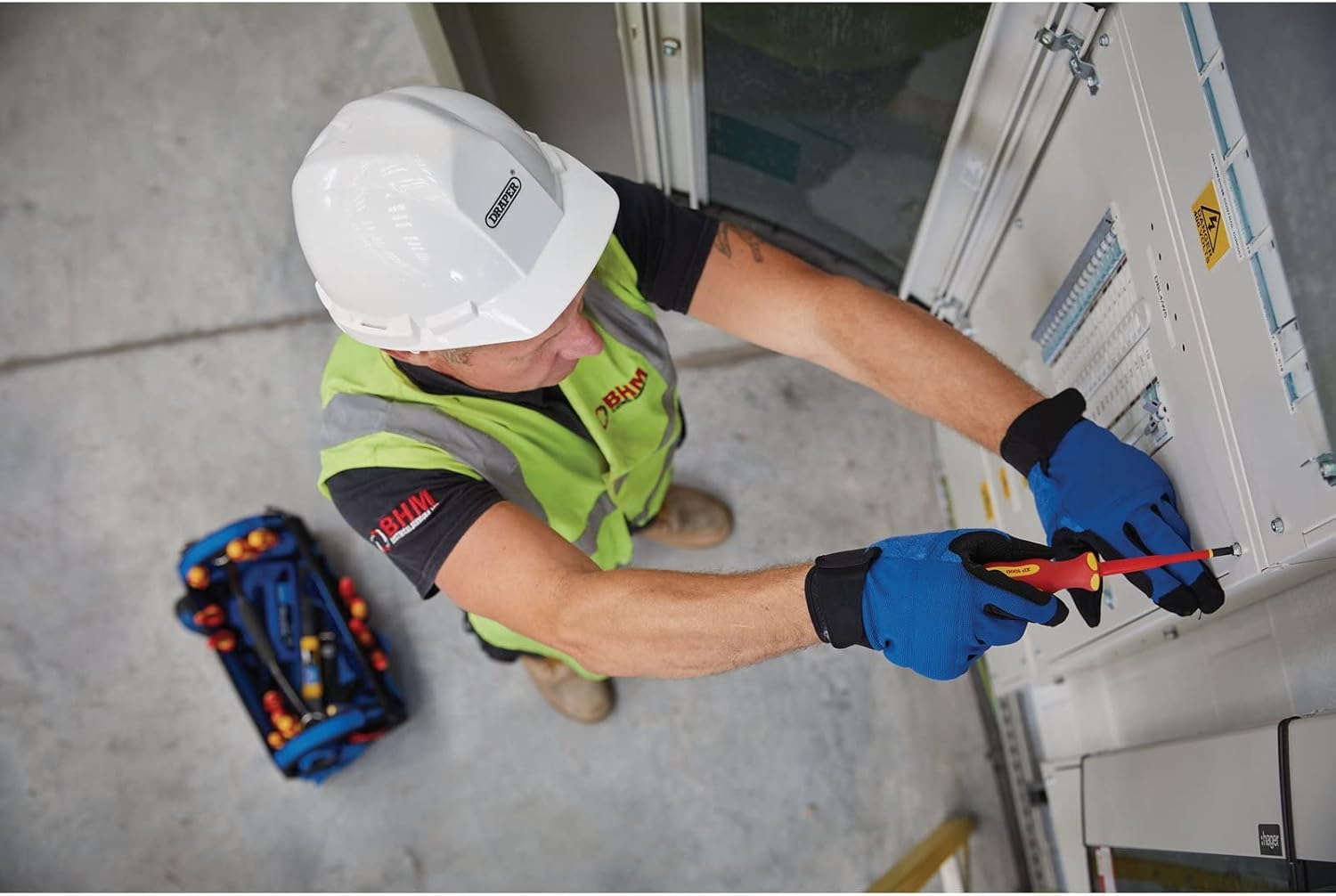 Draper XP1000 VDE Slimline Cross Slot Interchangeable Screwdriver - 02164 - Precision Electrical Screw Driver Bit Tool