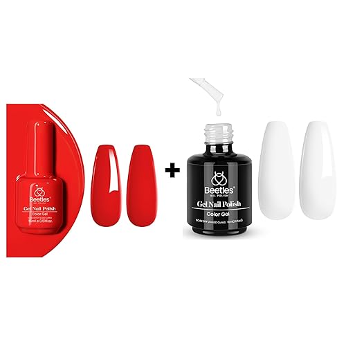 Beetles - Esmalte de uñas en gel, 1 unidad de 0.51 onzas líquidas, esmalte de gel semipermanente y esmalte de uñas de gel Beetles, 1 esmalte de gel