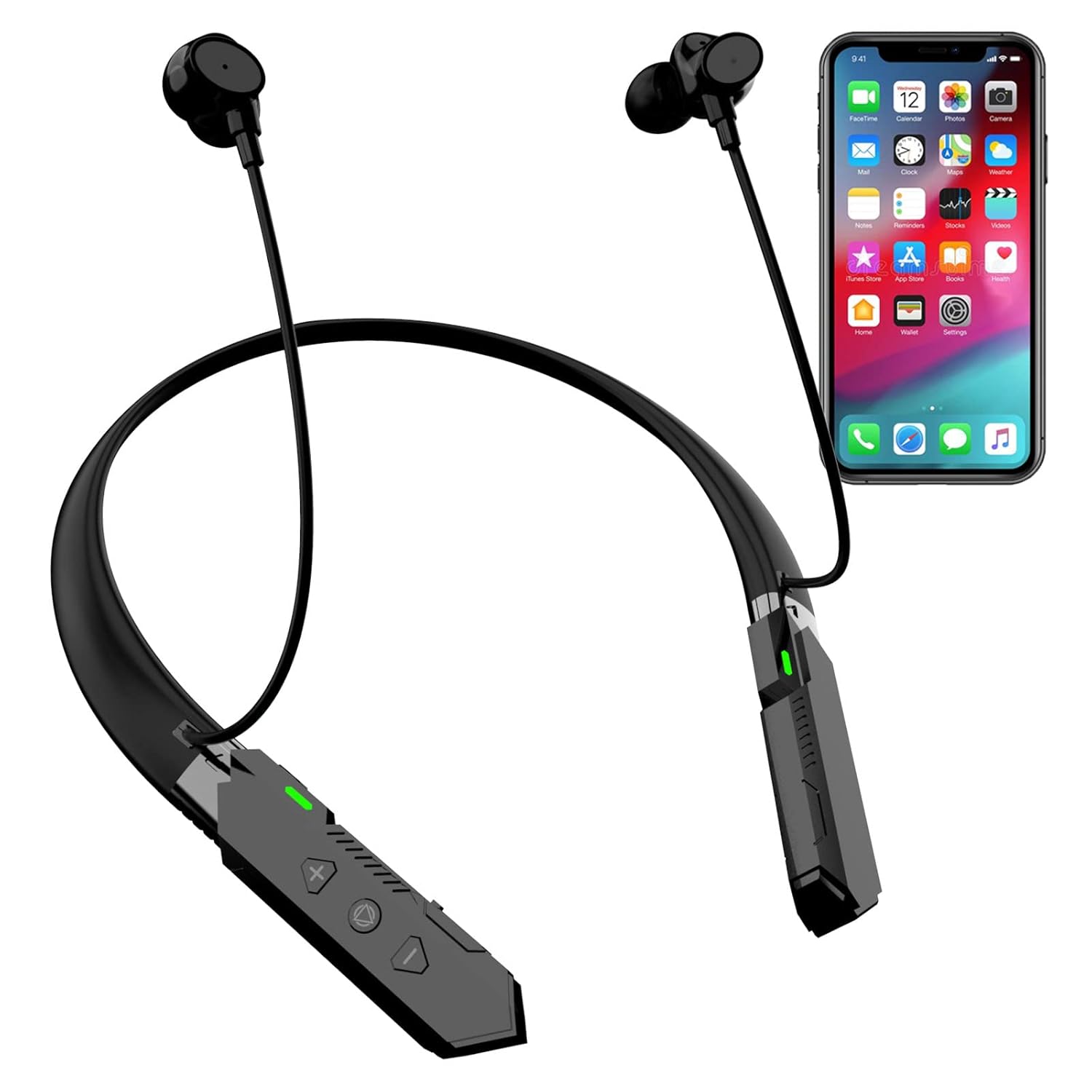 Rechargeable Hearing Amplifier with Bluetooth, Wireless