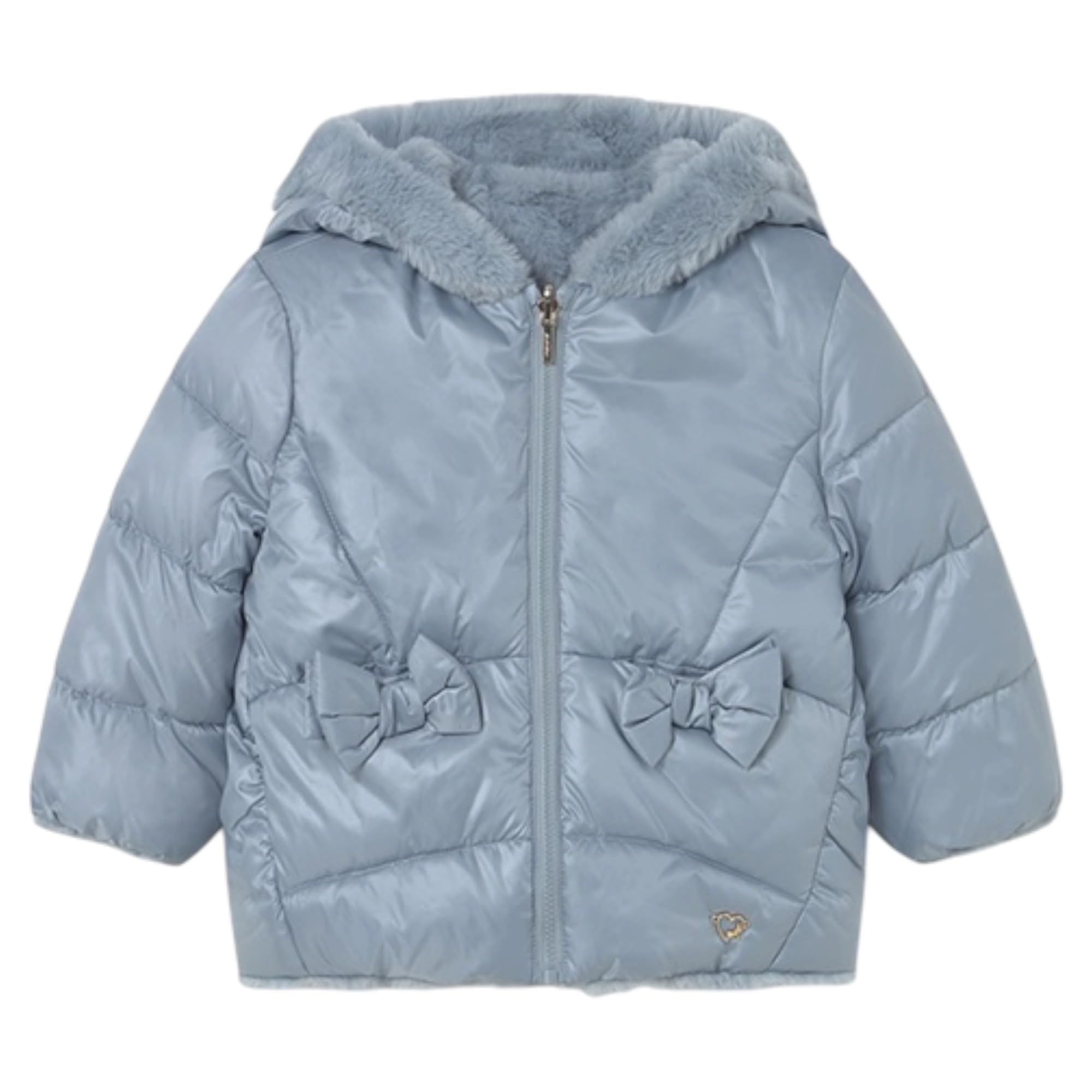 Mayoral Giubbotto Neonata con Pelliccetta Reversibile