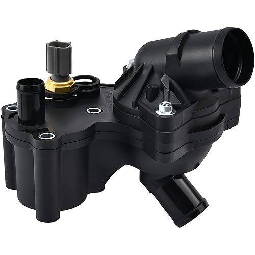 EVIL ENERGY Thermostat Housing Kit Assembly, 2L2Z8592AA, Compatible with 2002-2010 Explorer Sport & Mercury Mountaineer V6 4.0L