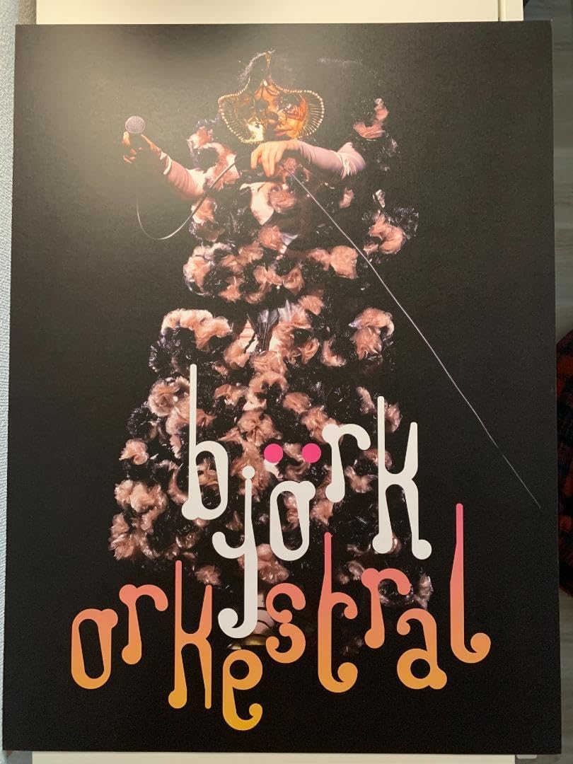 ビョーク / オーケストラツアー 2023 オリジナル ギグ ポスター ビョーク/オーケストラツアー 2023 オリジナル ギグ ポスター P