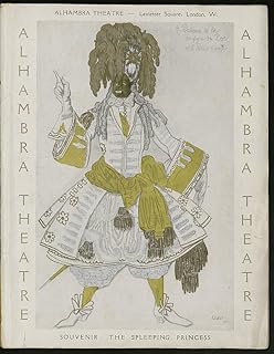 MVOVZQCV Reproductions of famous paintings Title Page of Souvenir Program for Ballets Russes by Leon Bakst 58x90cm No photo frame accessories
