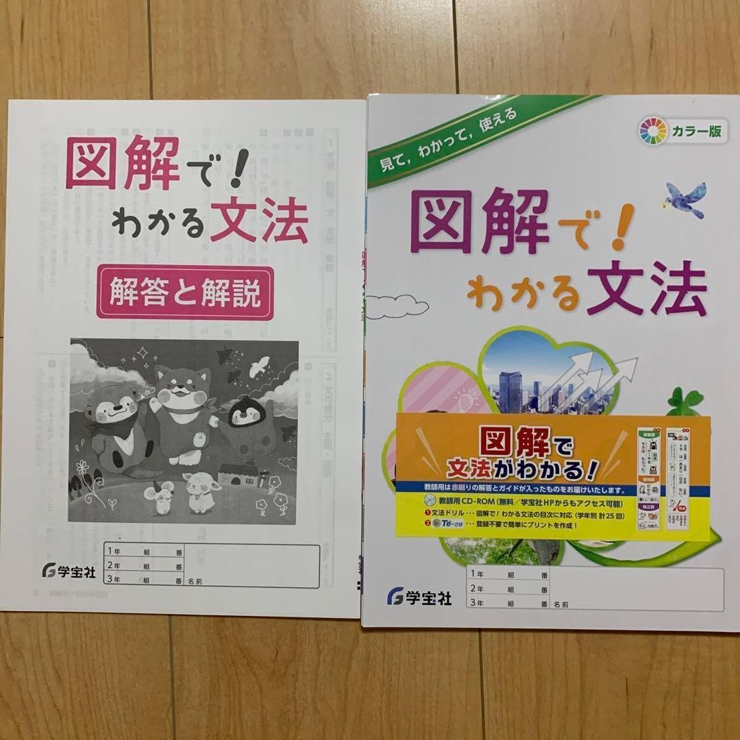 Amazon.co.jp: 2024年版 中学 国語 図解でわかる文法 : おもちゃ