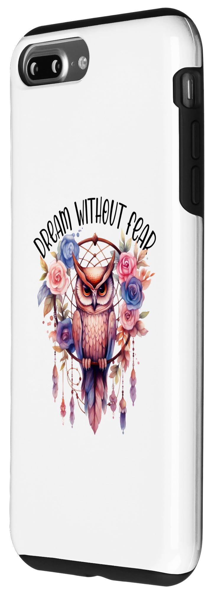 iPhone 7 Plus/8 Plus Owl Native American Dreamcatcher Case - Image 2