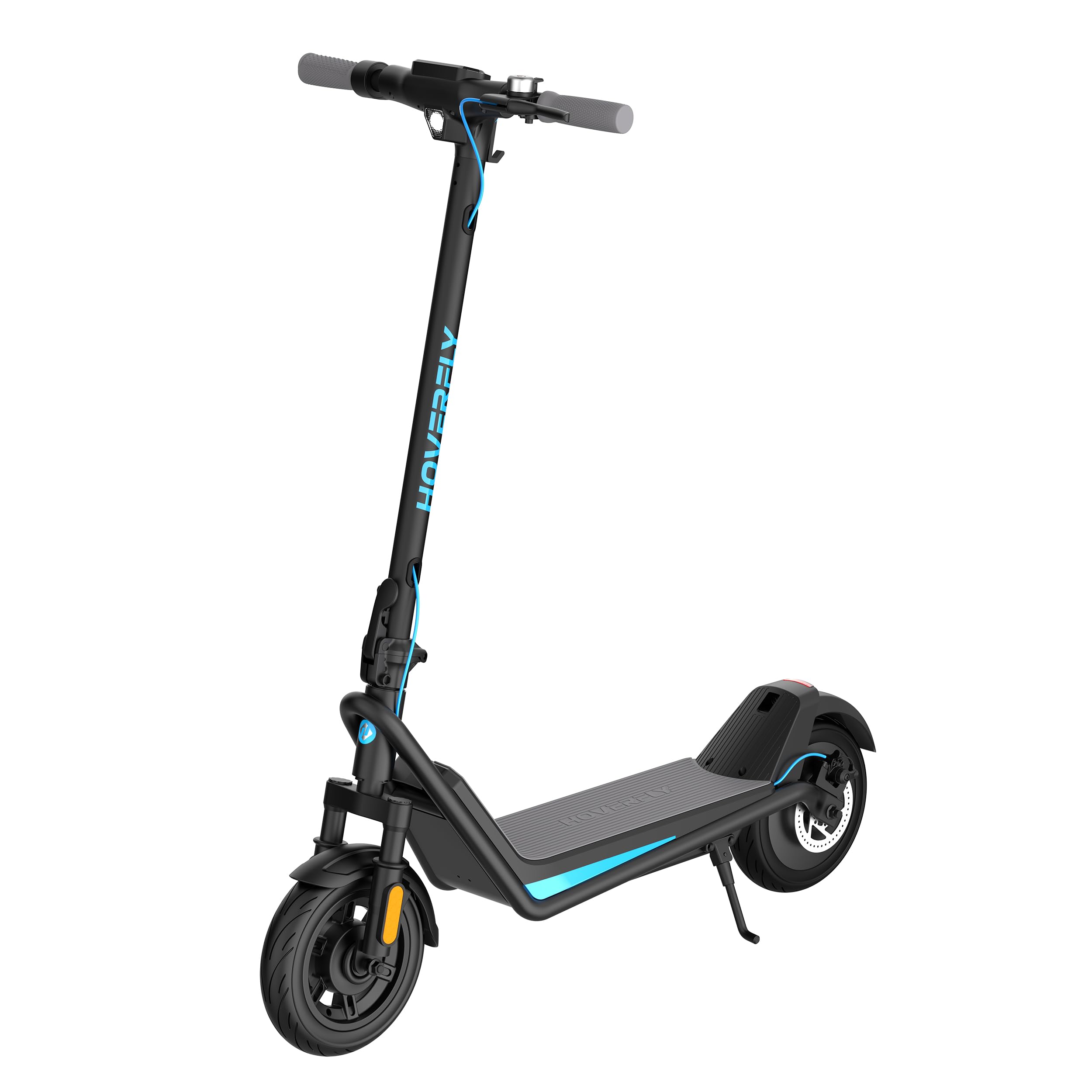 Hoverfly X3/X5 Electric Scooter for Adults, 18/25 Mile Range, 20Mph Top Speed, 500W Motor, 10'' Solid Tire, with Double Suppression Electric Code Lock
