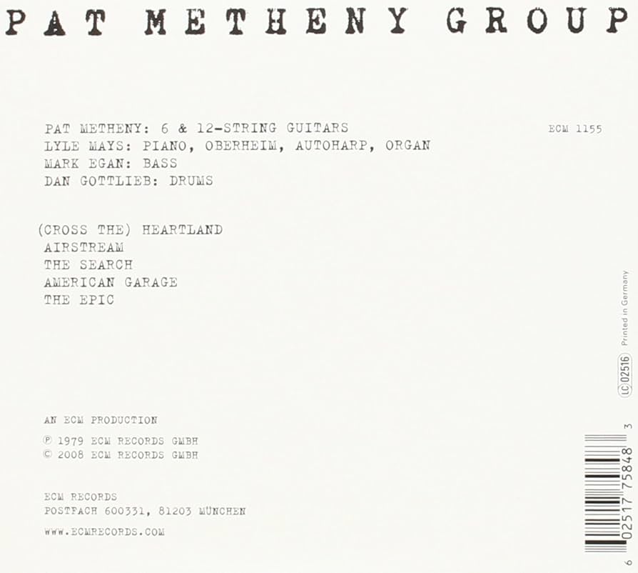 激レア!ブラジル盤! 美品! 1983年 パット・メセニー アメリカンガレージ 激レア!ブラジル盤! 美品! 1983年 パット・メセニー アメリカン