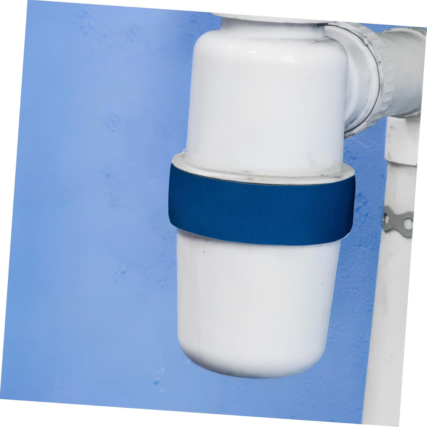 3 Rolls Heavy Duty Blue Duct Tape Weather-Resistant Reinforced Sealing Tape for Pipe Repair Plumbing Packaging and Industrial Use