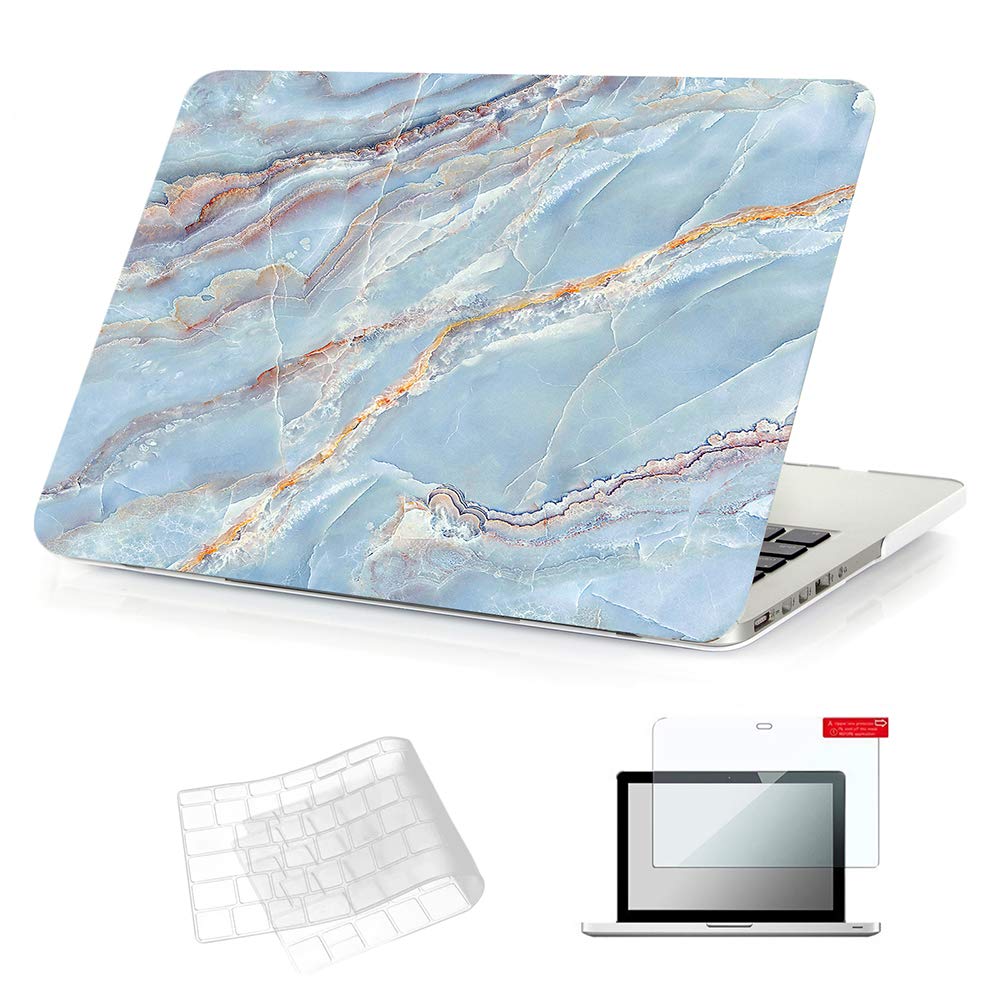 Se7enline Compatible with 13.6 MacBook Air Case M2 M3/M4 2022-2025 for Mac Air 13.6-inch A2681/A3113/A3240 Laptop Hard Shell Case with Keyboard Protective Cover & Trackpad Protector, Colorful Floret — view 47