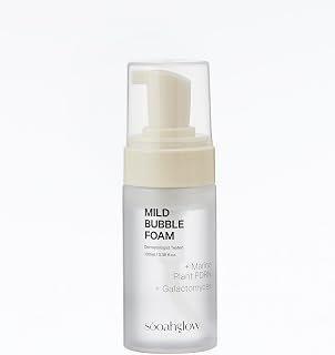 Mild Bubble Foam Facial Cleanser 100ml | Marine Plant PDRN, Galactomyces, Dermatologist Tested