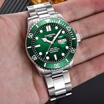 Amazon.co.jp: 自動巻き腕時計 メンズ クラシック 41mm 単方向ベゼル