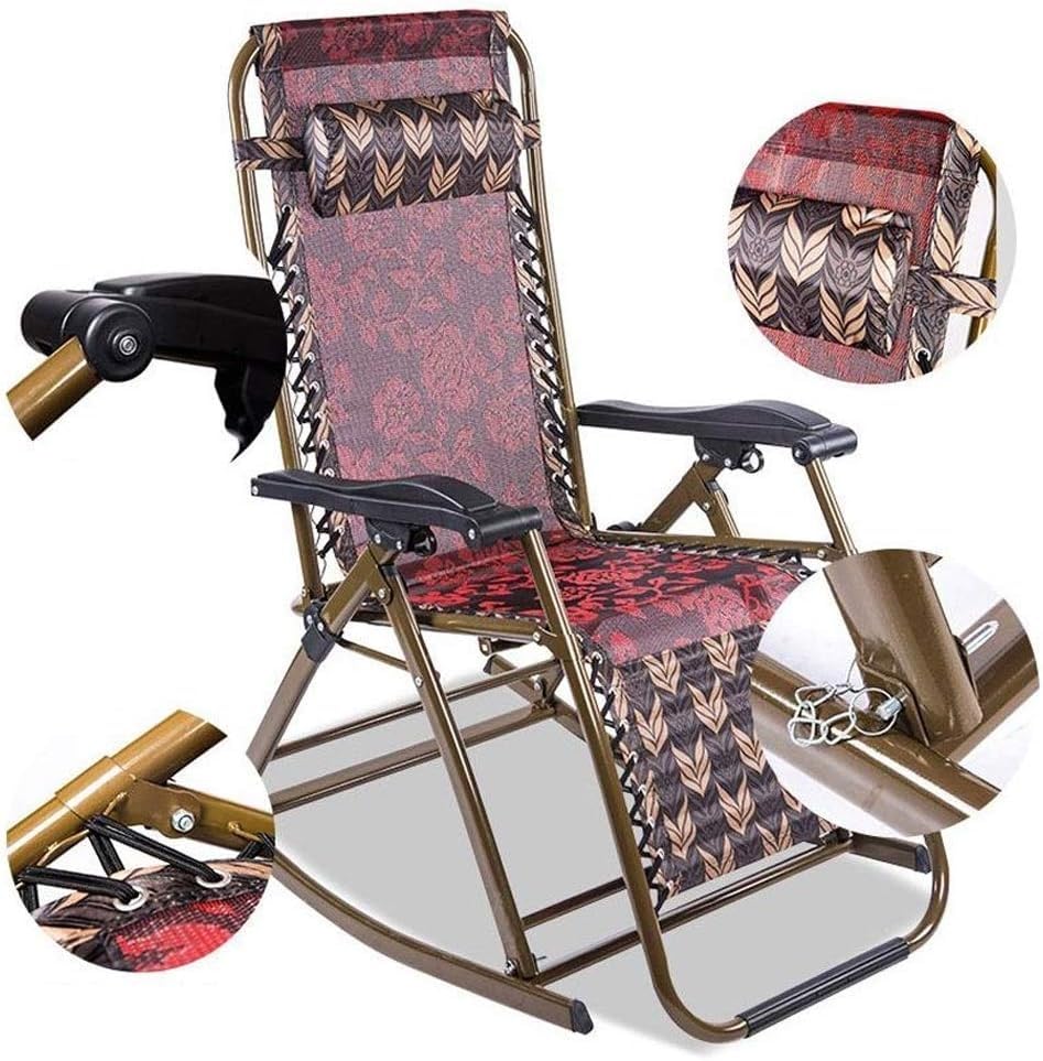 Fauteuil inclinable multiposition pliable avec appui-tête amovible - 5