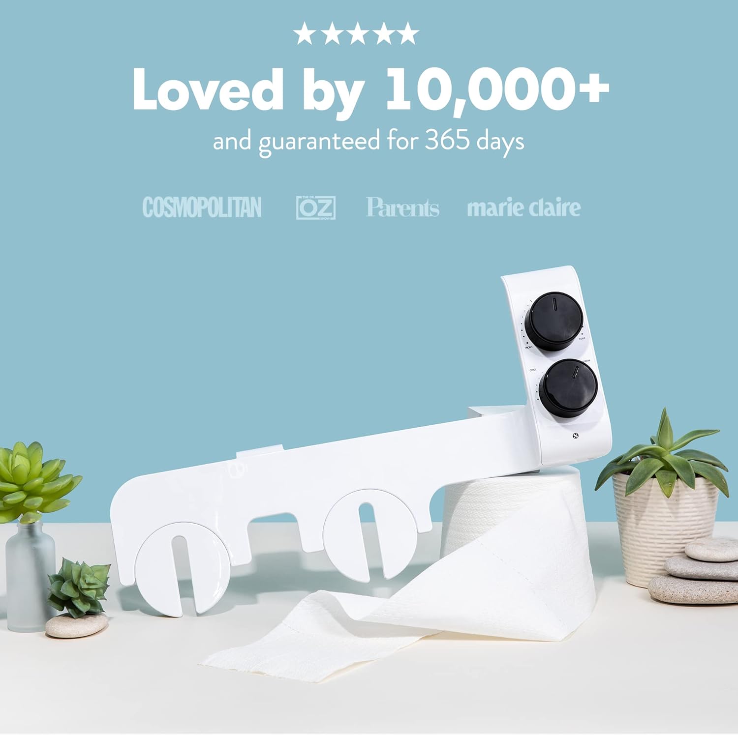 Suреr Brаndѕ Warm Water Bidet Attachment for Toilet With Temperature and Pressure Controls – Fast 15 Minute Install – Modern Design – Feminine Wash – Non Electric Bidet – Warm Water Bidet Toilet Sprayer (Black) Suреr Dеаl Prоduсt Warm Water Bidet Attachment for Toilet With Temperature and Pressure Controls – Fast 15 Minute Install – Modern Design – Feminine Wash – Non Electric Bidet – Warm Water Bidet Toilet Sprayer (Black)