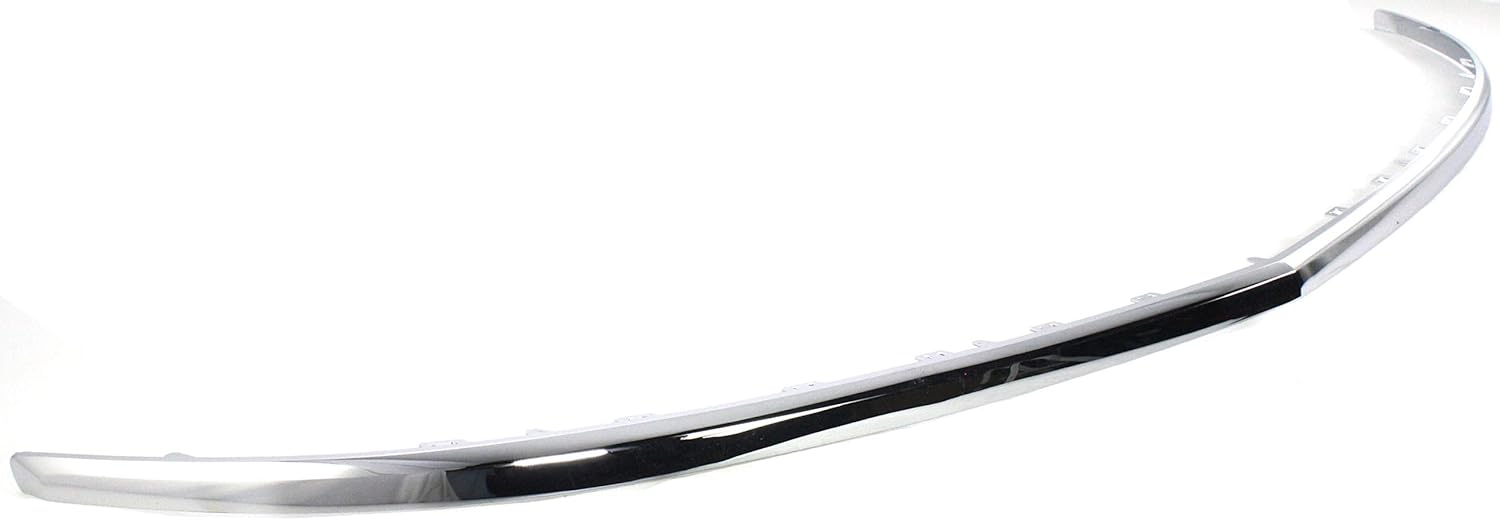 Evan-Fischer Front Bumper Molding Compatible with 2008-2012 Buick Enclave Chrome