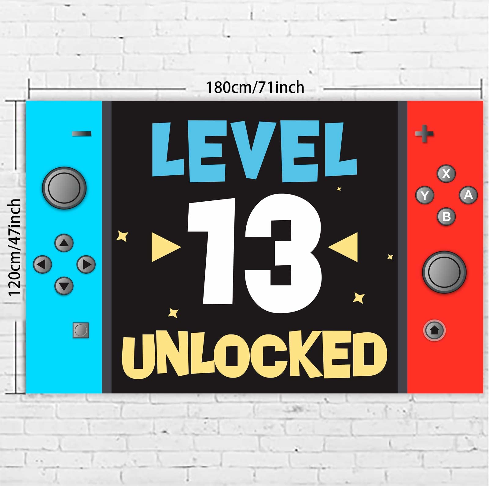 New Level Unlocked バースデーセット Amazon.com: Level 13th Unlocked Happy 13th Birthday Level Up