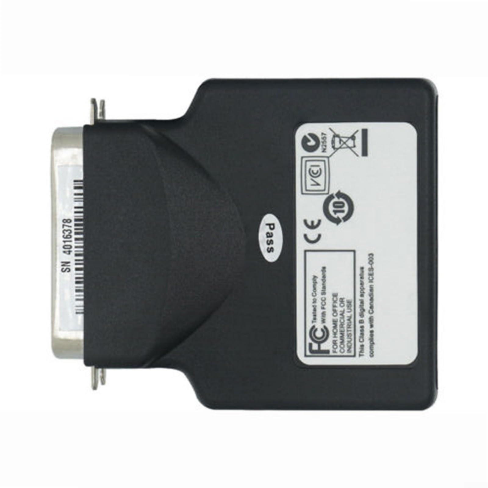 Server di stampa di rete P1031031, scheda Ethernet parallela estesa per stampanti termiche Zebra ZM400 a 105SL, ufficio industriale