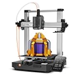 Kobra 3 V2 3D Printer Only, Support Multi-Color 3D Printing Need with Additional Anycubic ACE Pro, Max 600mm/s High Speed, Built-in Camera Higher Precision Higher Success Rates 255×255×260mm