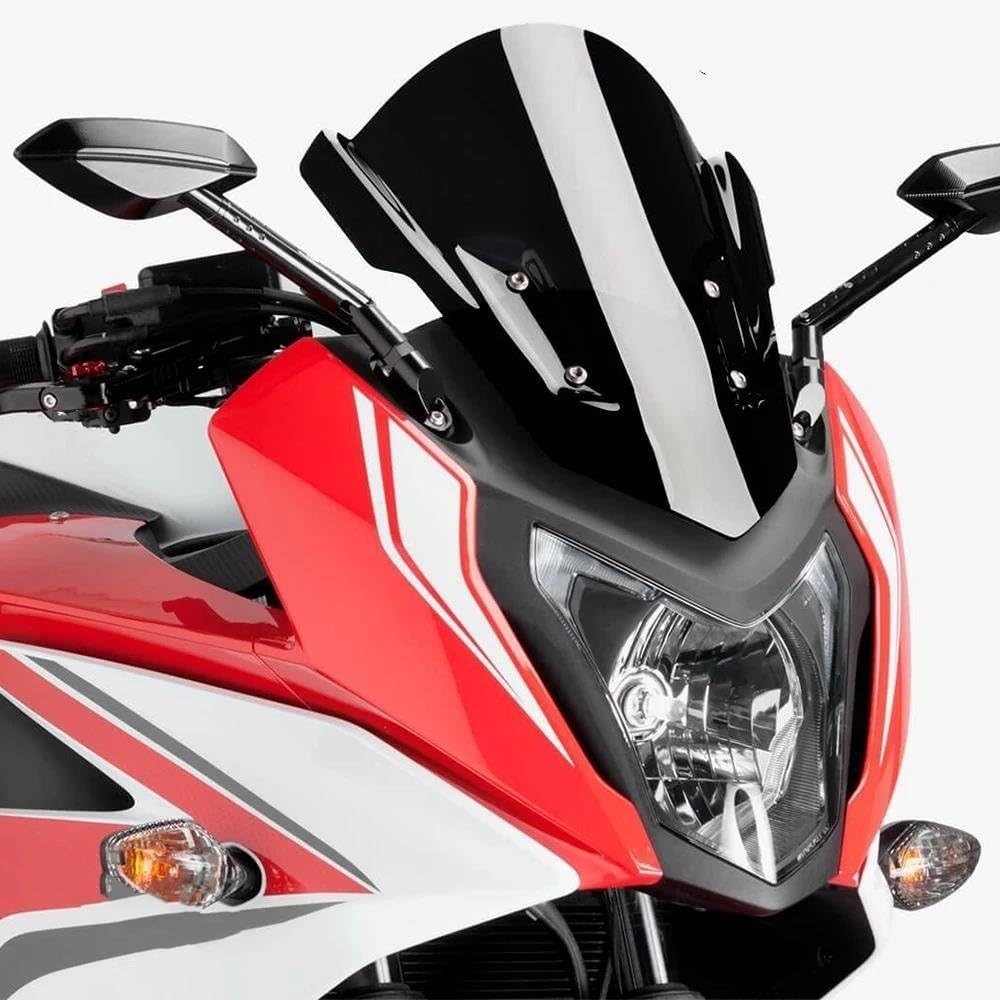 Deflettore Antivento Moto per CBR650F CBR 650F CBR 650 F 2014 2015 2016 2017 Parabrezza Moto Parabrezza Parabrezza Schermo Deflettore Protettore Parabrezza Moto Parabrezza