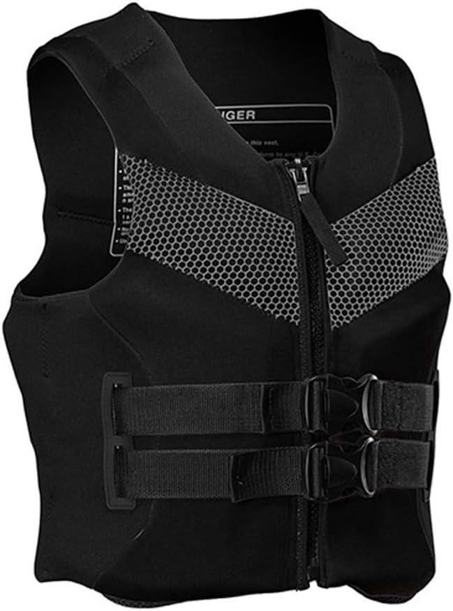 Amazon メンズ レディース ライフジャケット大人用 軽量フローティングベスト ネオプレンスイムジャケット、ジェットスキー ウォーター