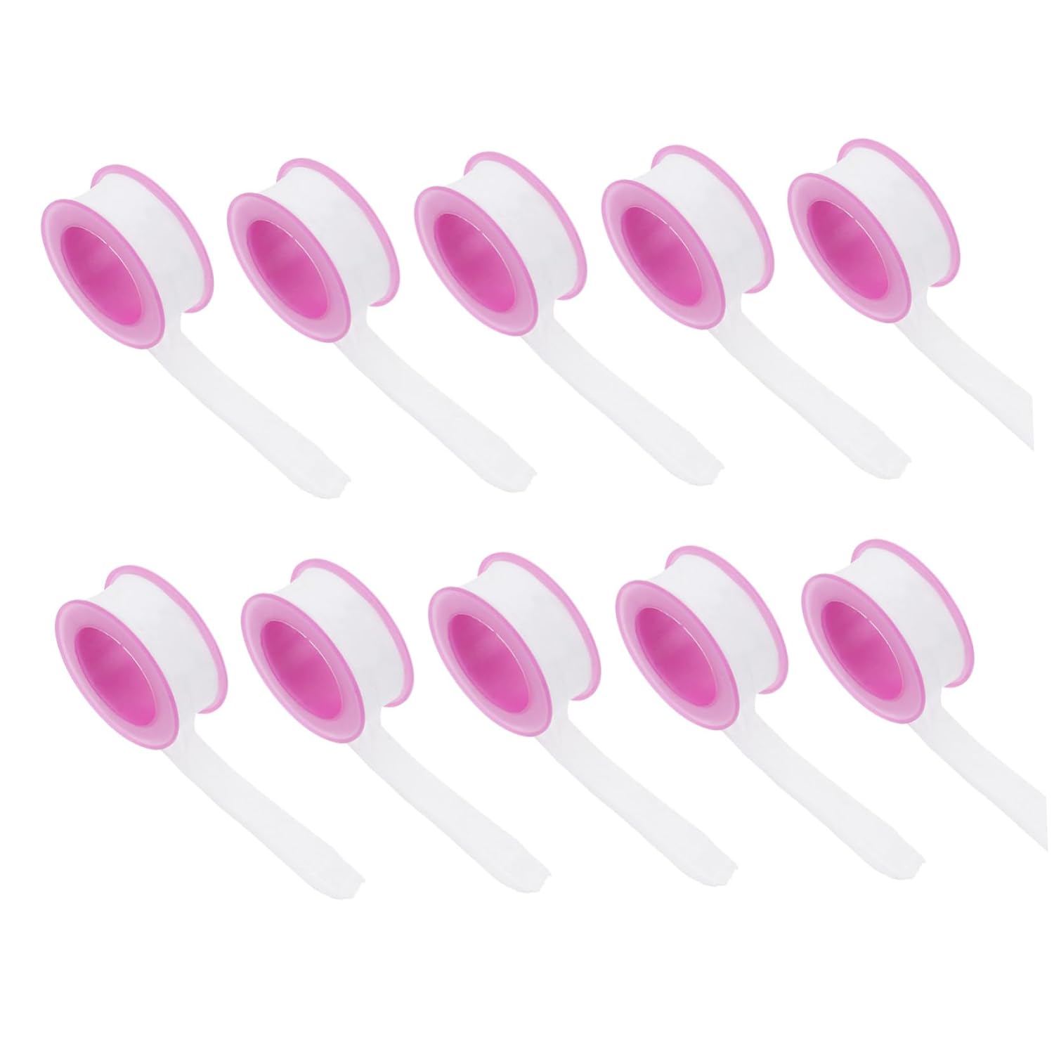 PTFE Thread Seal Tape 10 Rolls Pink Plumbing Sealing for Joints